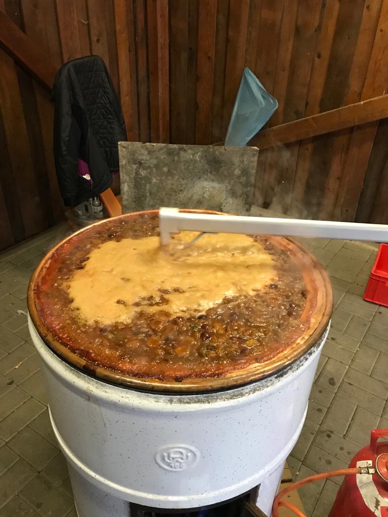 Rückblick Latwerge kochen, Brot backen am 19.09.2020