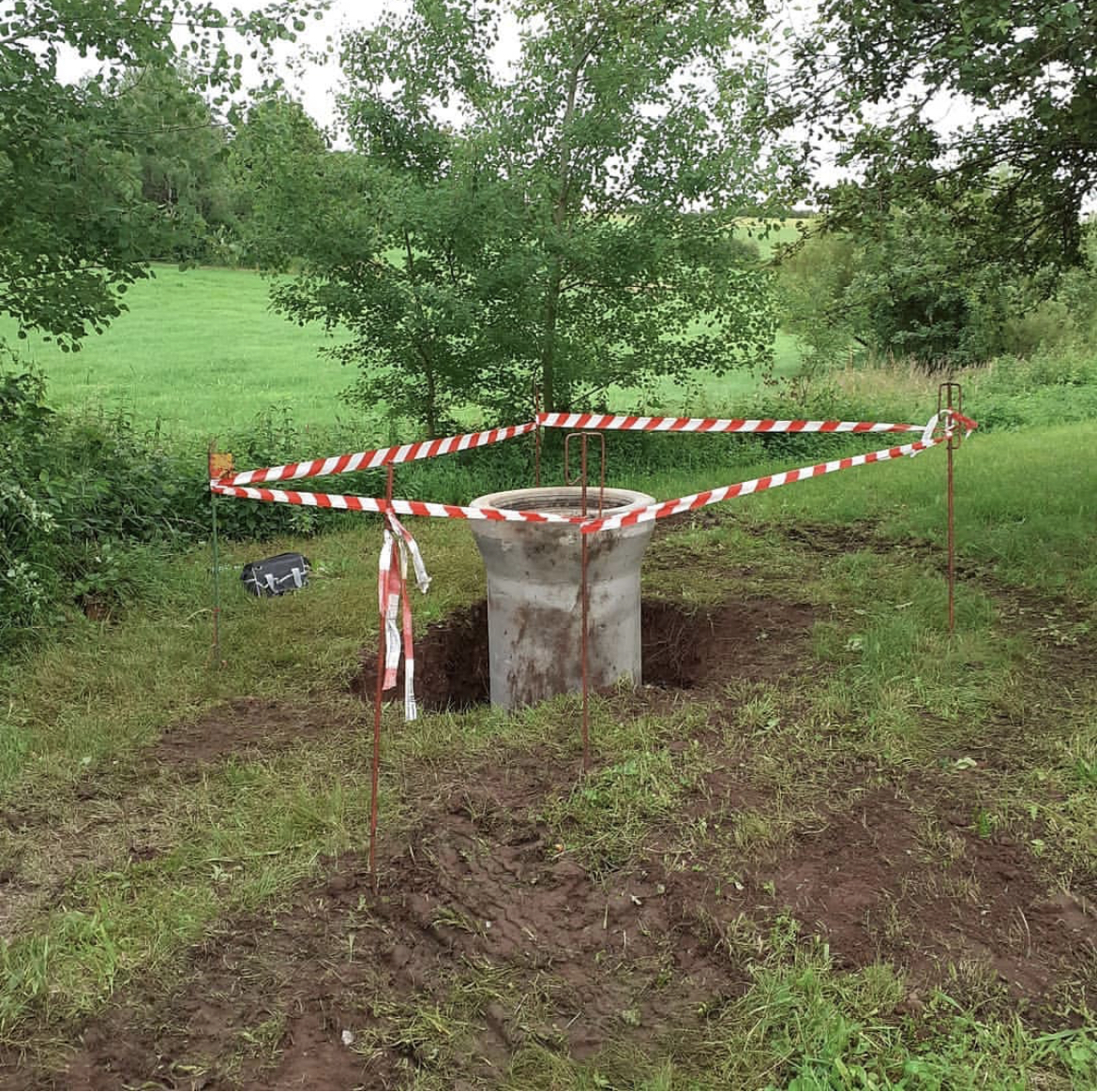 Neues Projekt: Erdkühlschrank auf der Streuobstwiese