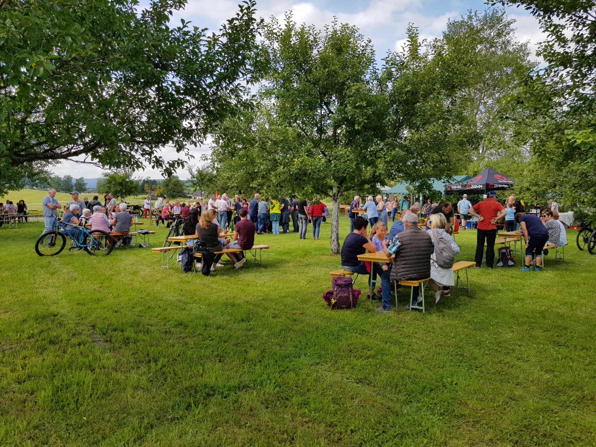 Bilder vom Streuobstwiesenfest am 31.07.2021